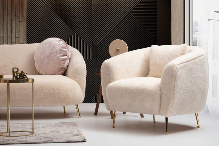 Atelier Del Sofa Istiridye - Sillón orejero Beige Atelier Del Sofa Istiridye - Sillón orejero Beige